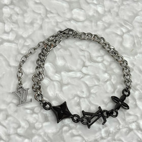 Louis Vuitton LV letters and floral decoration bracelet-3869  